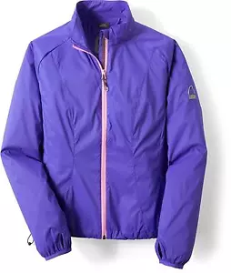 Sierra Designs Cloud Windshell Packable Women Hiking Running Jacket, Full Zip, M - Picture 1 of 3
