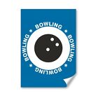 A5 - Bowling Ball Design Print 14.8x21cm 280gsm #4931