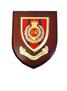 Royal Engineers Wall Plaque UK Hand Made for MOD Military