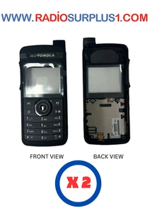 2 x Motorola SL7000/SL7550 Front Display Housing - Black- PMLN5969/6369 - Picture 1 of 1
