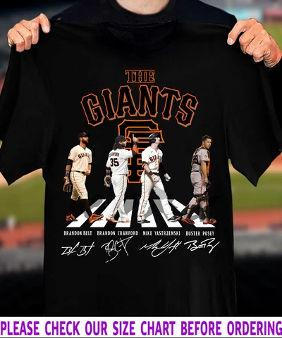 San Francisco Giants Brandon Belt Brandon Crawford Mike Yastrzemski Buster Posey Cover