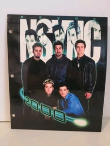 VINTAGE NSYNC Justin Timberlake Folder RARE! - Picture 1 of 3