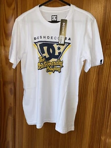 DC* ZAPATOS NIÑOS CAMISETA MANGA CORTA BLANCA TALLA GRANDE EDAD 14 - Imagen 1 de 8