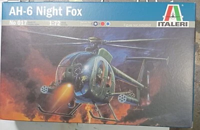 ITALERI 017  BELL AH-6A NIGHT FOXSCALA 1/72 - Immagine 1 di 2