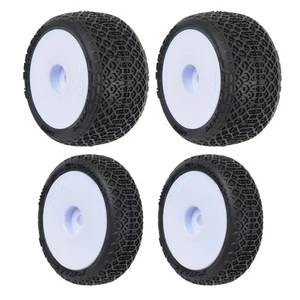 Pro-Line PRO1031413 1/24 Electron 2.0 Buggy F/R Tires White Wheels (4) : Micro-B - Picture 1 of 9