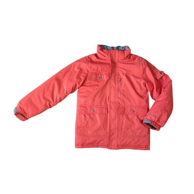 Chaqueta L.L.Bean Aislante Nieve Niños M 10-12 Naranja Primaloft Exterior Térmica Foto 1 de 4