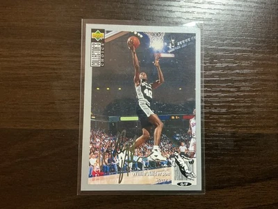 Willie Anderson [Silver Signature] #340 1994 Collector's Choice - Image 1 of 2
