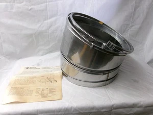 NUEVO Kit de codo Wallace-Murray 10S-EL Metalbestos 15 grados 10" - Imagen 1 de 4