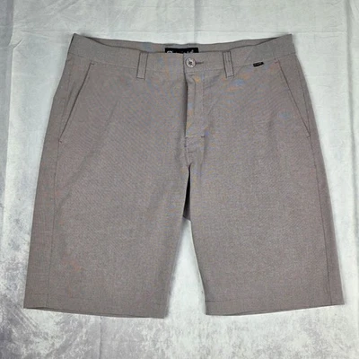 Pantalones Cortos de Golf Travis Mathew Talla 34 Rojo Cintura Estilo de Vida Rendimiento Peck Informal Foto 1 de 4