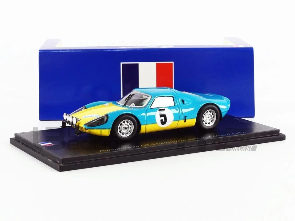 SPARK 1/43 - PORSCHE 904 GTS - WINNER RALLYE ELBEUF 1967 SF169 - Image 1 of 1