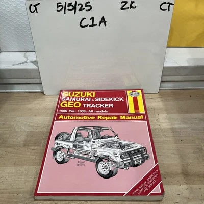 Haynes 1626 Suzuki Samurai & Sidekick / Geo Tracker 86-89 - Image 1 of 3