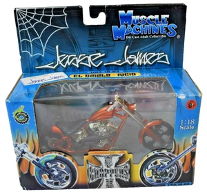 Jesse James West Coast Choppers El Diablo Rigid  1:18 Scale Muscle Machines - Picture 1 of 7
