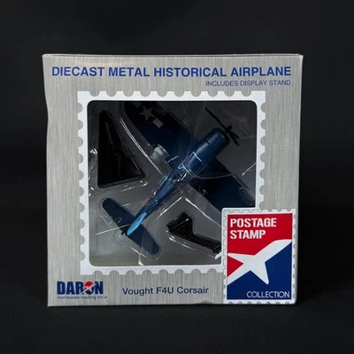 Daron Postage Stamp Collection Aircraft F4u Corsair Vmf-422 ps5356-2 - Image 1 of 4
