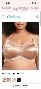 Goddess Neu mit Etikett Kiera Softschalen BH 52G GD6093 in Rehkitz - Bild 1 von 11