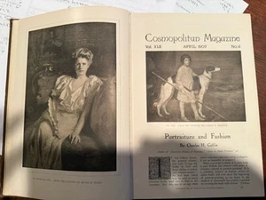 April 1907 Cosmopolitan Magazine Edition De Luxe Bound Hardcover Vol. XLII No. 6 - Picture 1 of 4