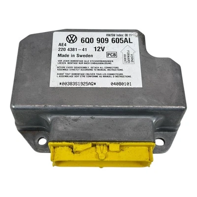 Centralina Airbag VW Beetle Cabrio 1Y Facelift 6Q0909605AL - Immagine 1 di 4