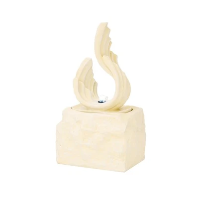 Jardín exterior independiente moderno escultural de resina de fibra aspecto piedra 25 in H... Foto 1 de 4