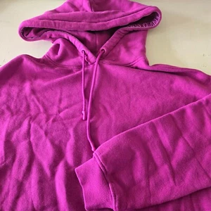 NWOT WOMENS MEDIUM WILD VIOLET UGG SIMONE BOYFRIEND HOODIE OVERSIZED SWEATSHIRT - Picture 1 of 6