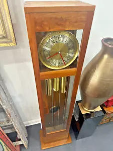 Glorious | Vintage | Longcase Grand Father CLOCK c/w GERMAN Mechanical Workings - Picture 1 of 24
