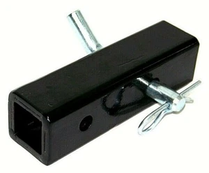 2" to 1-1/4" Hitch Reducer Adapter Towing Adaptor Trucks Trailer w / safety pin  - Picture 1 of 1