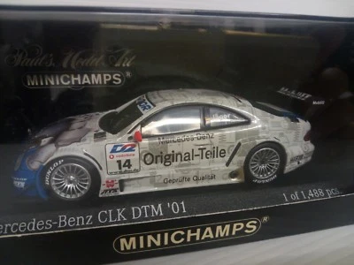 MINICHAMPS 1/43 MERCEDES CLK DTM 01 TEAM PERSSON JAEGER #14 - Immagine 1 di 2