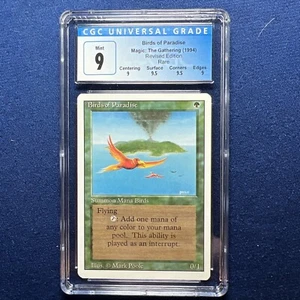 MTG Revised Birds of Paradise CGC 9 Quad+, with 9.5 corners and surface, 1994 - Picture 1 of 2