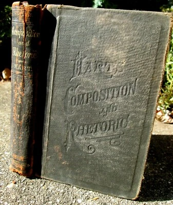 1892 Harts Manual Of Composition And Rhetoric by John S. Hart Eldredge & Brother - Image 1 of 4