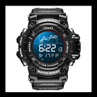 Smael M&#228;nner Armbanduhr 50 m wasserdicht Digitaluhr Uhr Wecker Sportuhr