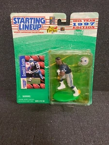 1997 KENNER STARTING LINEUP EMMITT SMITH NFL ACTION FIGURE W/ CARD DALLAS COWBOY - Picture 1 of 2