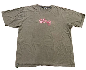 LRG Lifted Research Group Shirt Mens 4XL XXXXL Green Roots People Cotton Logo - Picture 1 of 13