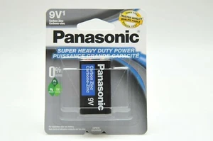 1-PCS Panasonic 9 Volts 9V Battery Super Heavy Duty for Hasselblad 500 elm - Picture 1 of 2