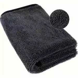 Microfiber Towel For Car Drying, Extra Large Absorbent Cleaning Cloth Car Detail - Picture 1 of 7
