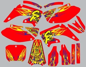 Graphic Kit for 2002-2012 Honda CR125 CR250 CR 125 250 Crazy Rider Decals  - Picture 1 of 2