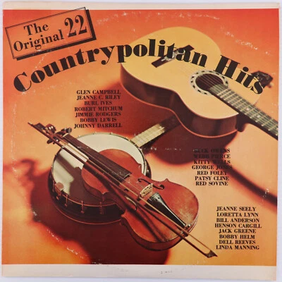 Various – Countrypolitan Hits - Country compilation LP Crystal Corp LP #1100 - Image 1 of 4