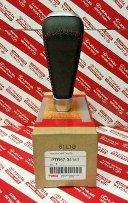 2012-2023 FOR 4RUNNER & 2014-2021 TUNDRA SILVER TRD PRO SHIFT KNOB PTR57-34142 - Image 1 of 4