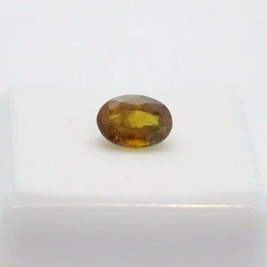 3.13ct Yellow Sphene Genuine Madagascar Sphene - Oval 10.1x7.4mm Loose Gemstone - Picture 1 of 6