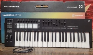 Novation Launchkey 49 (MK3) USB Keyboard (NO SOFTWARE) w/ ORIGINAL BOX - Picture 1 of 8