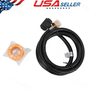 Solid brass Propane Adapter Hose Outdoor Indoor 6 feet Propane Adapter hose - Afbeelding 1 van 14