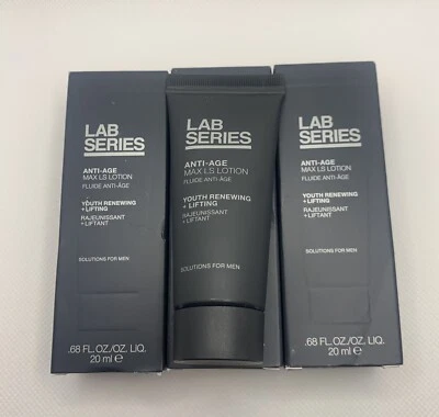 3 x Lab Series Anti-Age Max LS Lotion Youth Renewing + Lifting 20ml New - Image 1 of 2