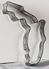 Euc Metal State Of Florida Cookie Cutter Approx. 3.75" X 3.75"