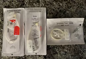 3X Kit de 2 puntas de muebles para niños Pottery Barn kit de seguridad antipuntas estuches para libros aparadores - Imagen 1 de 1