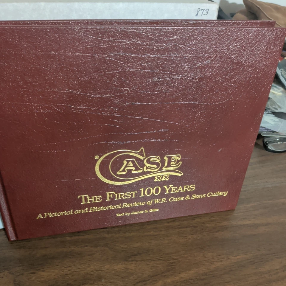 Cuchillo Case The First 100 Years de James S. Giles 1989-- Firmado por el autor-- Foto 1 de 4