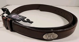 NEU Danbury Leder Gürtel UK UNIVERSITY Of KENTUCKY Collegiate Herren Gr. 44 Braun - Bild 1 von 12