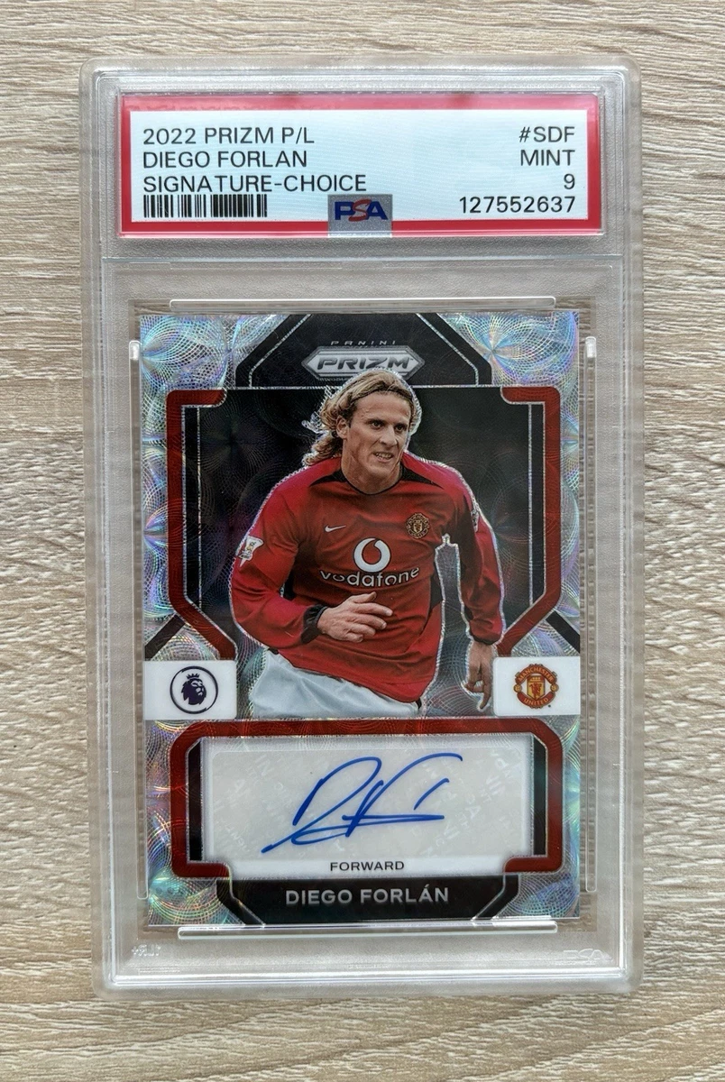 Diego Forlan Soccer Sports Trading Cards & Accessories Autographed
