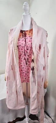 Walking Dead Mujer Conejito Niña Adulto Zombi (Solo Bata) Xtra Grande XL Spirit  Foto 1 de 4