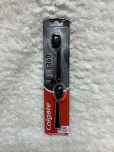 Colgate 360 POWER CHARCOAL PLAQUE REMOVAL SOFT 2 REPLACEMENT BRUSH HEADS NWT - Picture 1 of 12