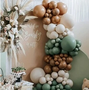 Balloon Garland Jungle Safari Birthday Decor Wedding Baby Party Balloon Arch Kit - Picture 1 of 3
