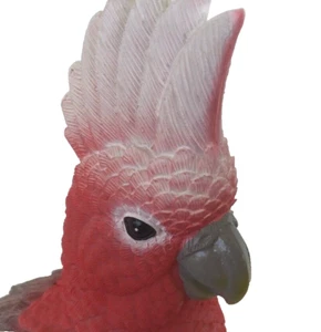 18cm Galah Sitting Bird Figurine Ornament - Picture 1 of 5