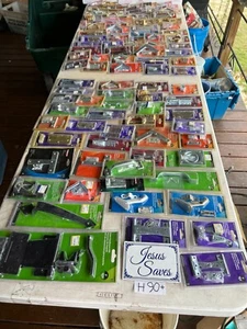 Lot of 90+ Mixed hardware, Hinges, Handles. Gate hardware H90 - Picture 1 of 3