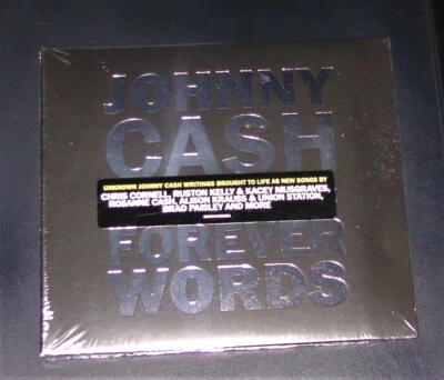 JOHNNY CASH FOREVER WORDS  CD IM DIGIPAK SCHNELLER VERSAND NEU & OVP - Bild 1 von 3